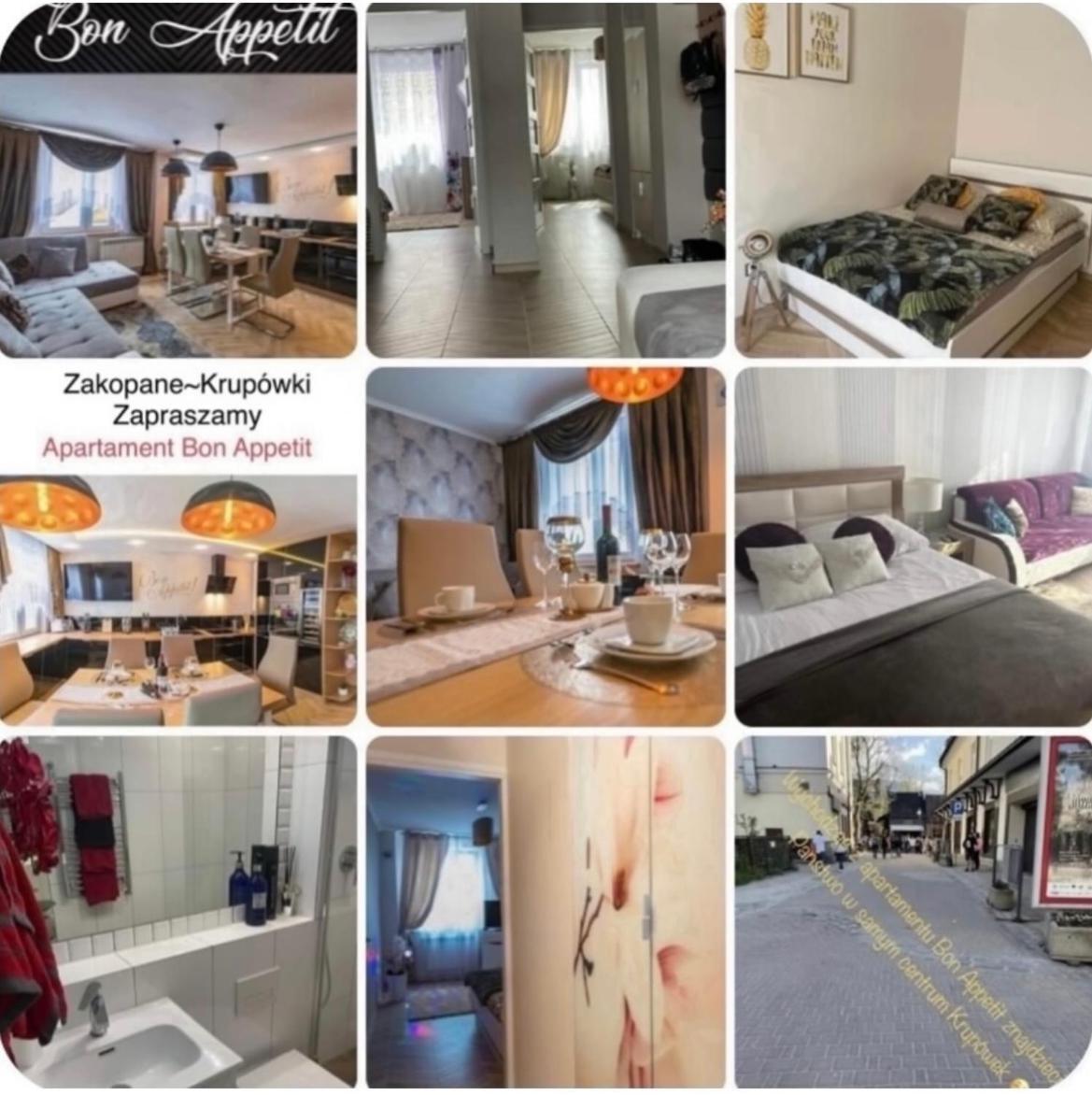 Apartament Bon Appetit - Krupowki-Zakopane Dış mekan fotoğraf